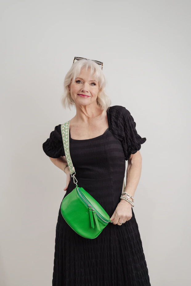 Lemon Tree Dani Leather Bag - Green