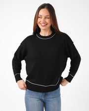 Stella + Gemma Denver Jumper - Black