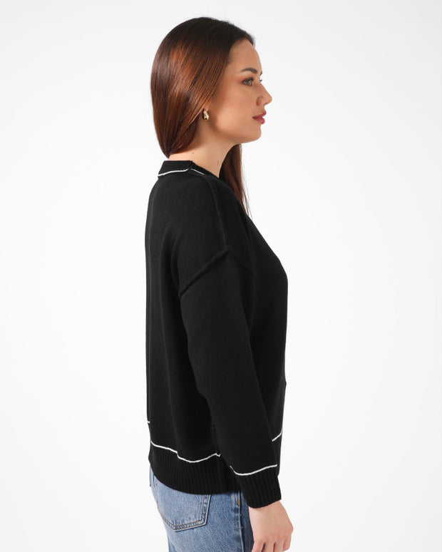 Stella + Gemma Denver Jumper - Black