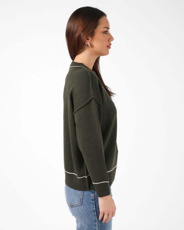 Stella + Gemma Denver Jumper - Khaki