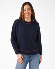 Stella + Gemma Denver Jumper - Navy