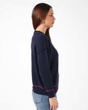 Stella + Gemma Denver Jumper - Navy