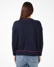 Stella + Gemma Denver Jumper - Navy