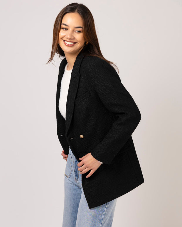 Stella + Gemma Dominique Blazer - Black