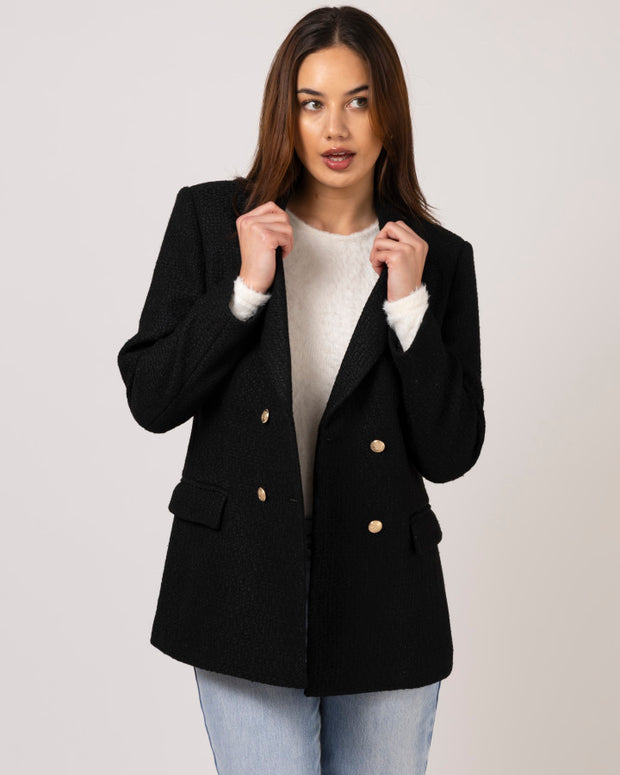 Stella + Gemma Dominique Blazer - Black