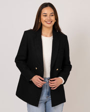 Stella + Gemma Dominique Blazer - Black