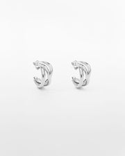 Stella + Gemma 3 Ring Hoop Earrings - Gold & Silver Silver