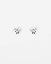 Stella + Gemma Galaxy Earrings - Gold & Silver Silver
