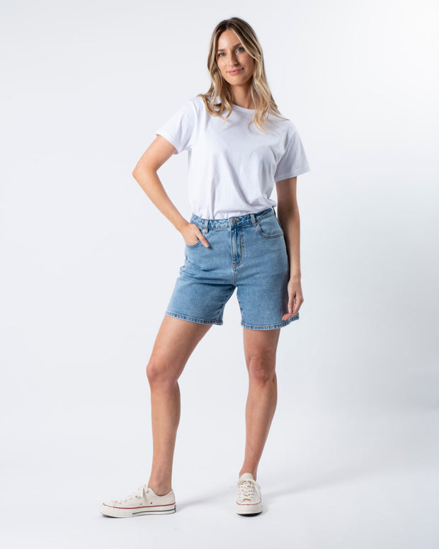 Stella + Gemma Emily Shorts - Mid Blue