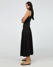 All About Eve Essential Asym Maxi Skirt - Black