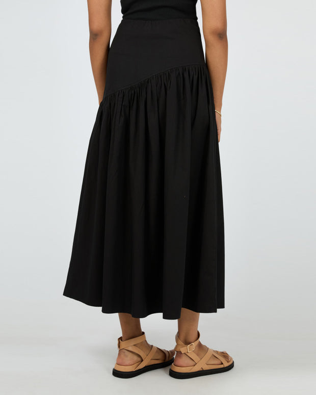 All About Eve Essential Asym Maxi Skirt - Black