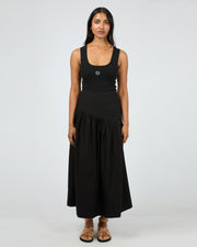 All About Eve Essential Asym Maxi Skirt - Black