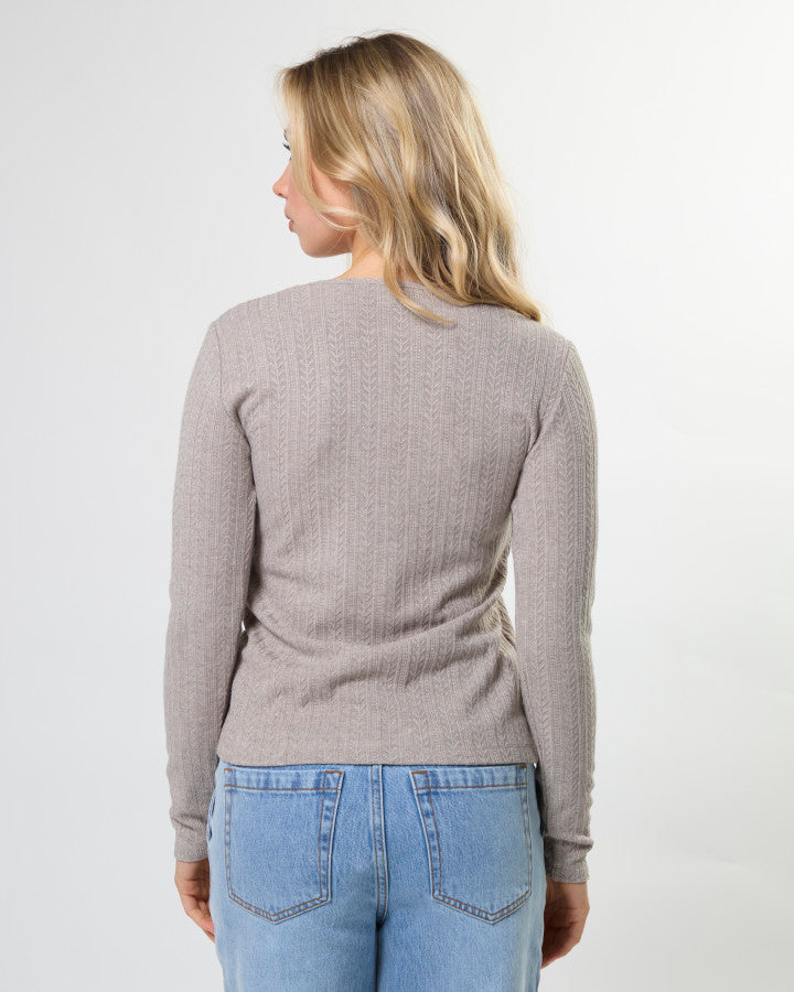 Stella + Gemma Everlay Top - Milk