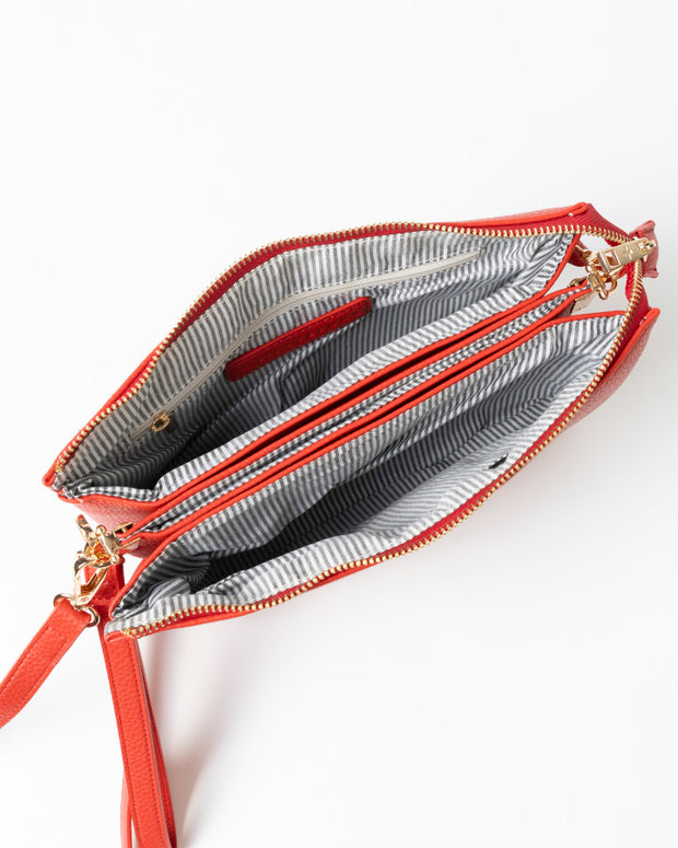 Stella + Gemma Frankie Bag - Red Rouge