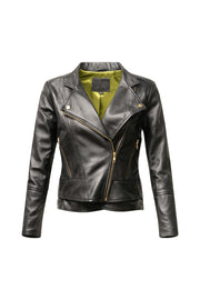 Lemon Tree Blaire Leather Jacket - Black