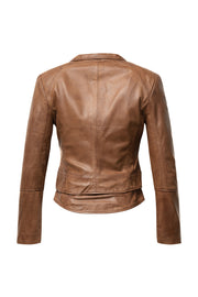 Lemon Tree Blaire Leather Jacket - Tan