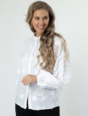 Stella + Gemma Greer Top - White