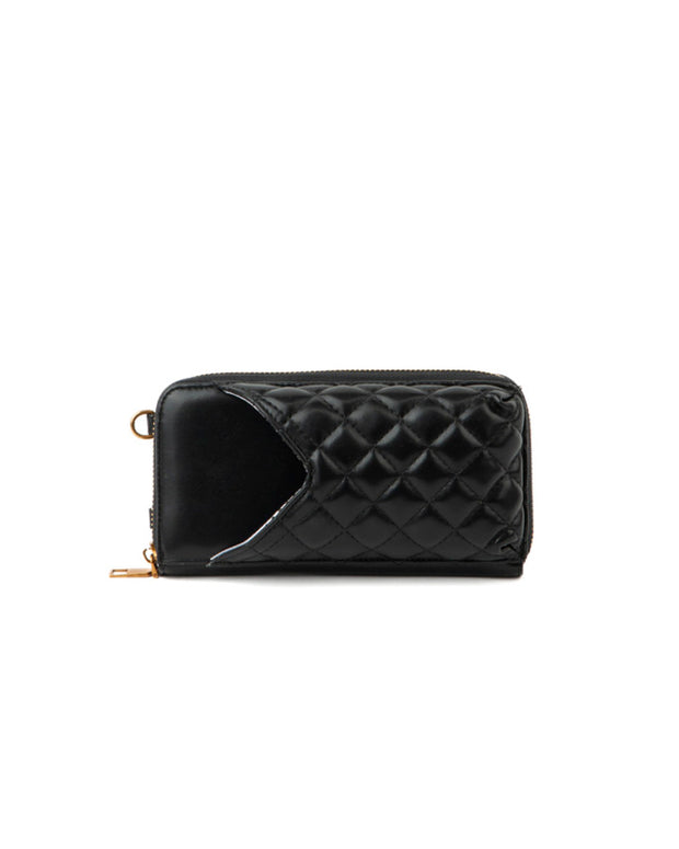 Stella + Gemma Hands Free Bag - Black & Pink Pearl