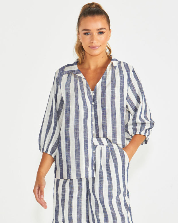 Sass Harley Blouse - Stripe