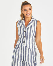 Sass Harley Vest - Stripe