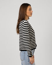 Stella + Gemma Henri Cardigan - Black Tea