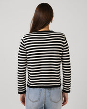 Stella + Gemma Henri Cardigan - Black Tea