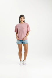 Home-lee Wylder Tee - Rouge With Mini X