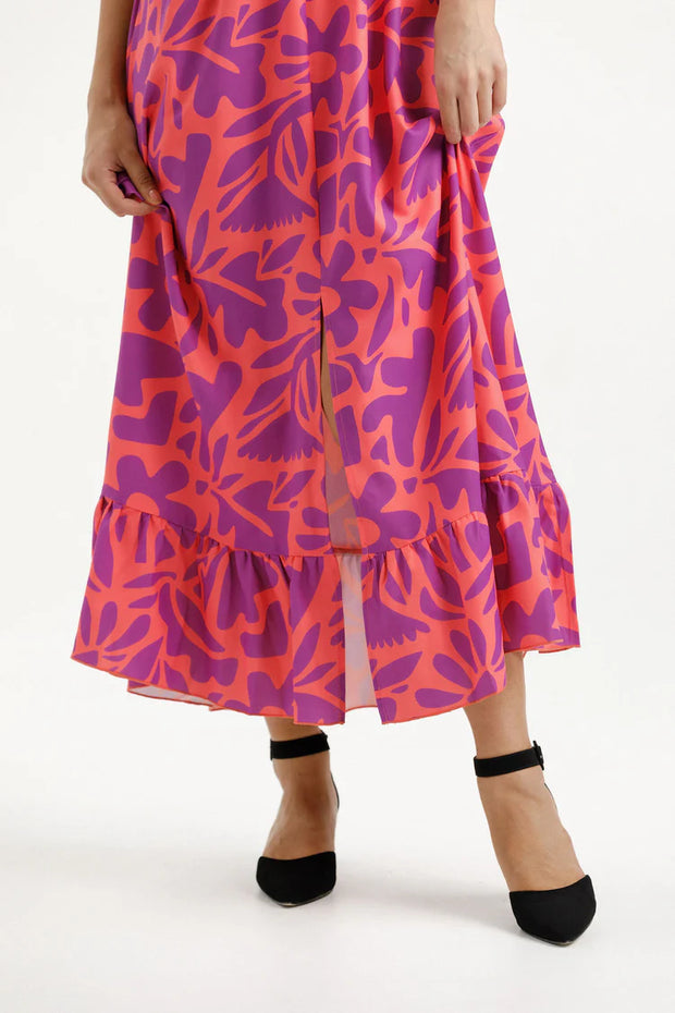 Home-lee X Label Greta Dress - Sunset Floral