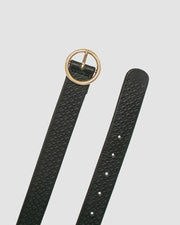 Loop Leather Airlie Belt - Black