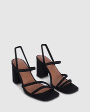 Skin Footwear Colombo Heel - Black