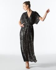 Fate + Becker Impression Sequin Dress - Gunmetal