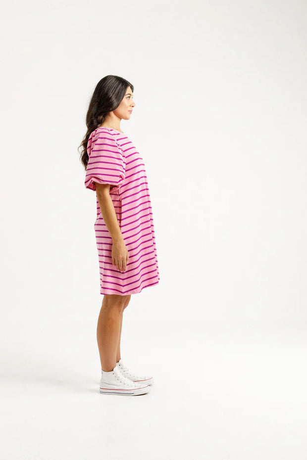 Home-lee Ivy Dress - Candy Stripe