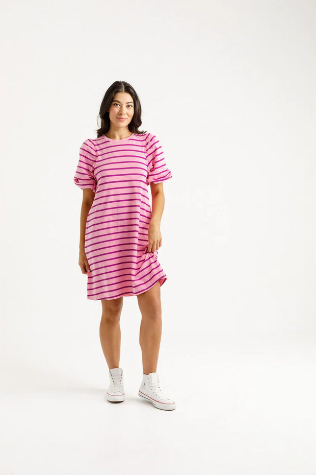 Home-lee Ivy Dress - Candy Stripe