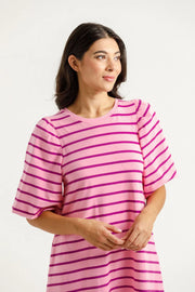 Home-lee Ivy Dress - Candy Stripe