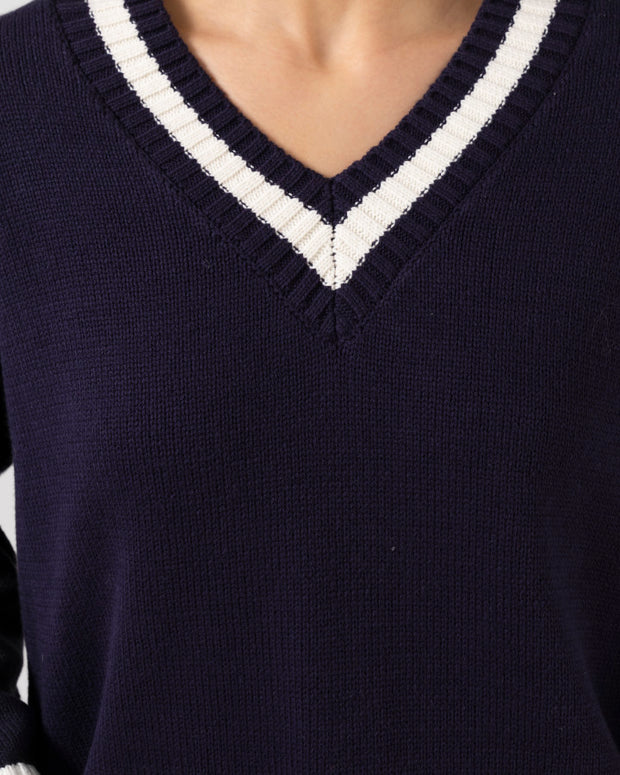 Stella + Gemma Jimmy Jumper - Navy