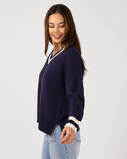 Stella + Gemma Jimmy Jumper - Navy