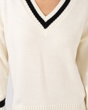 Stella + Gemma Jimmy Jumper - Off White