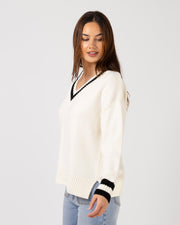 Stella + Gemma Jimmy Jumper - Off White