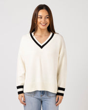 Stella + Gemma Jimmy Jumper - Off White