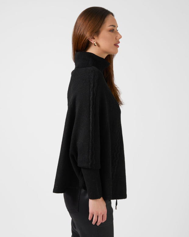 Stella + Gemma Joey Poncho - Black