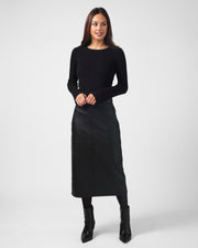 Stella + Gemma Josie Skirt - Black Croc