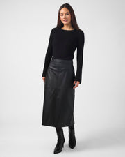 Stella + Gemma Josie Skirt - Black Croc