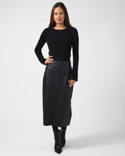 Stella + Gemma Josie Skirt - Black Croc