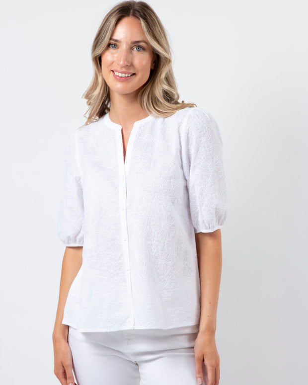 Stella + Gemma June Blouse - White