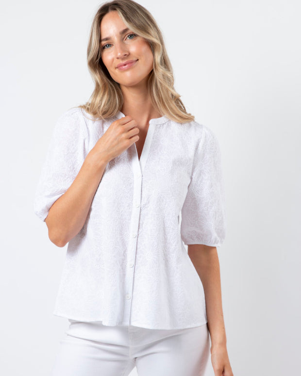 Stella + Gemma June Blouse - White