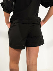 MSCH Erendia High Waist Shorts - Black