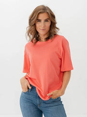 MSCH Melea Icon Tee - Coral Pink