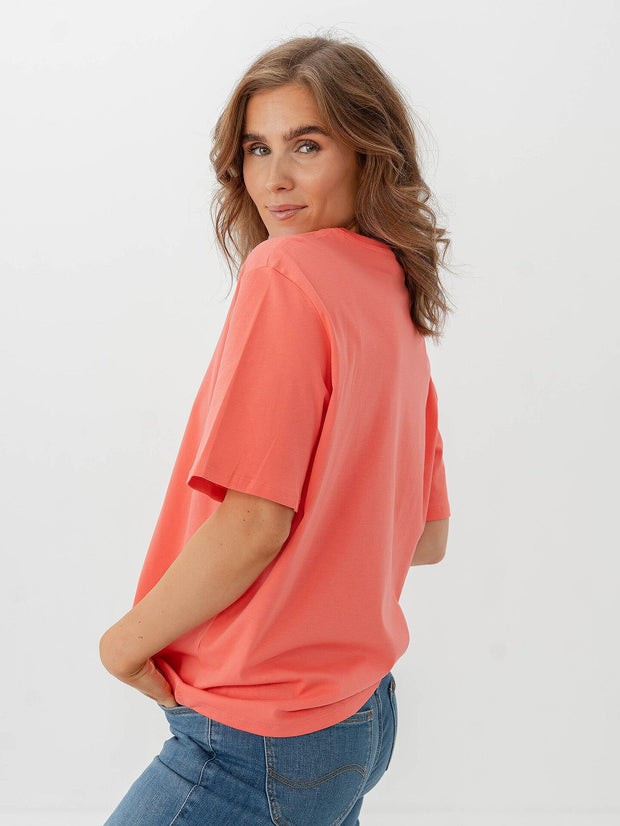 MSCH Melea Icon Tee - Coral Pink