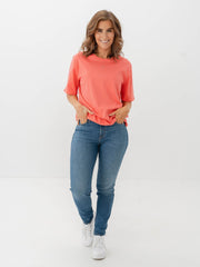 MSCH Melea Icon Tee - Coral Pink