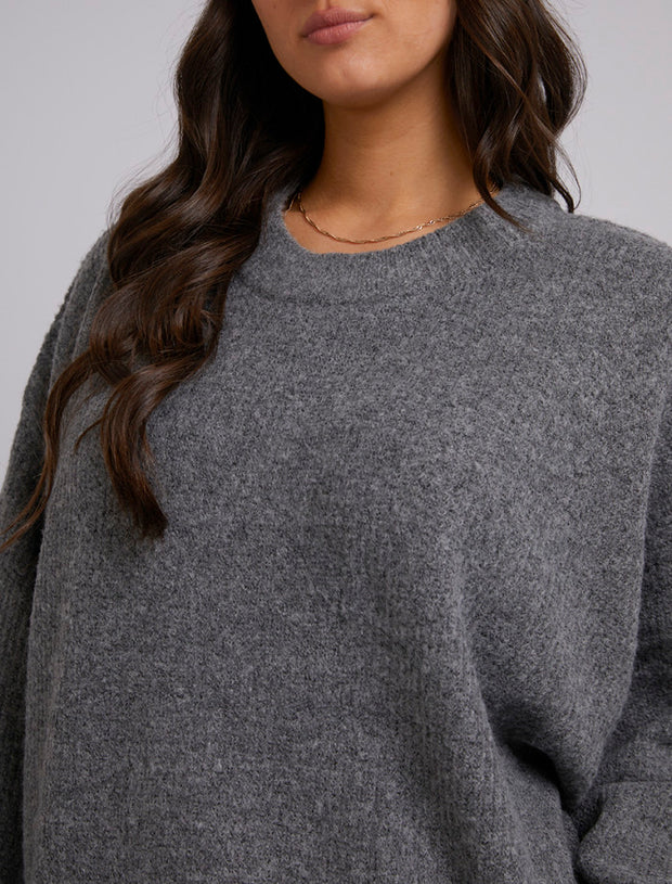 All About Eve Kendal Knit - Charcoal